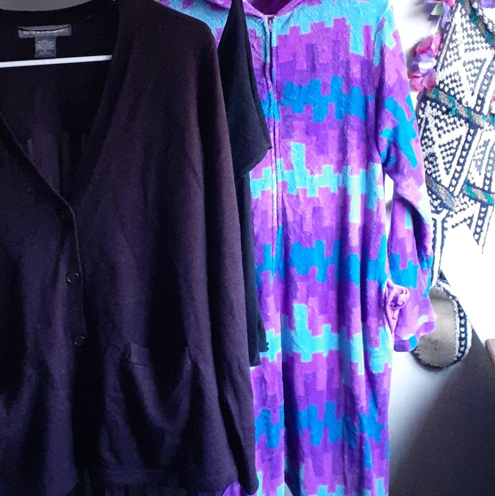 Maroon/Purple Cardigan